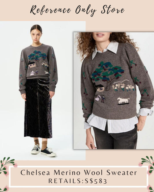 S NY Chelsea Merino Wool Sweater