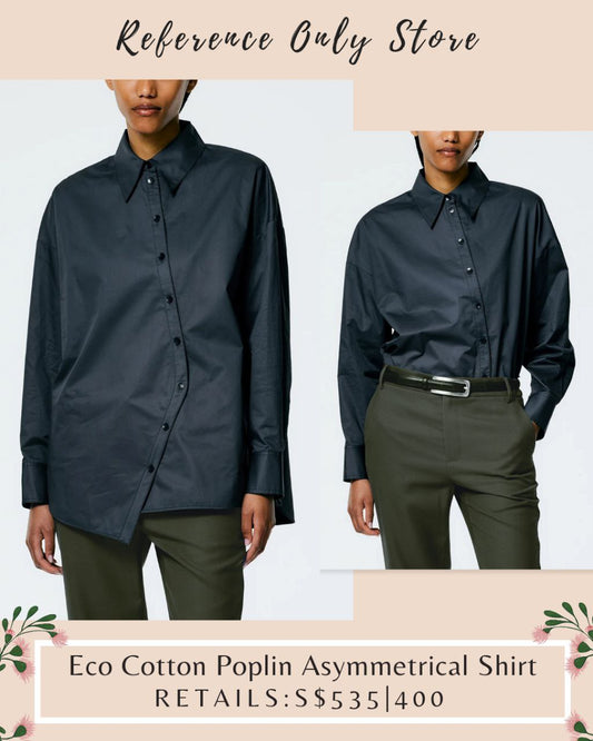 TB Eco Cotton Asymmetrical shirt