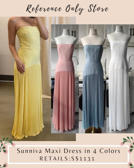 ALX Sunniva maxi dress in 4 colors
