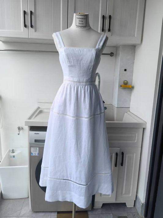 2 colors ! Ref Everett Linen midi dress