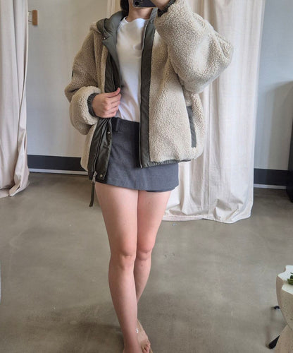 CG Albemi reversible cotton - nylon jacket in 3 colors