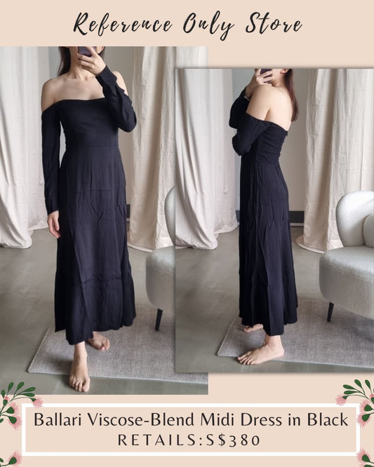 Ref Ballari Viscose Blend Midi Dress