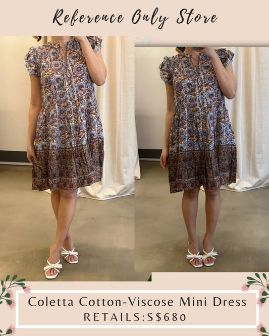 UJ Coletta cotton viscose mini dress