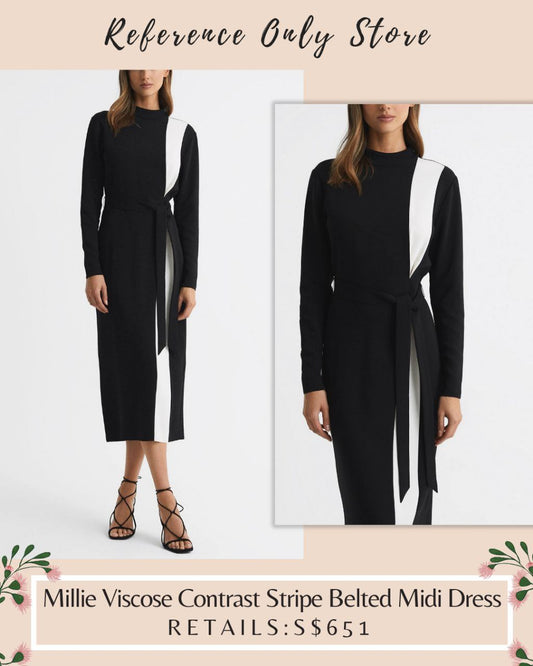 RS Millie Viscose Blend Midi Sweater Dress