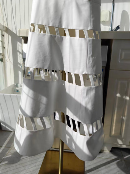ALX Janessa cotton midi dress