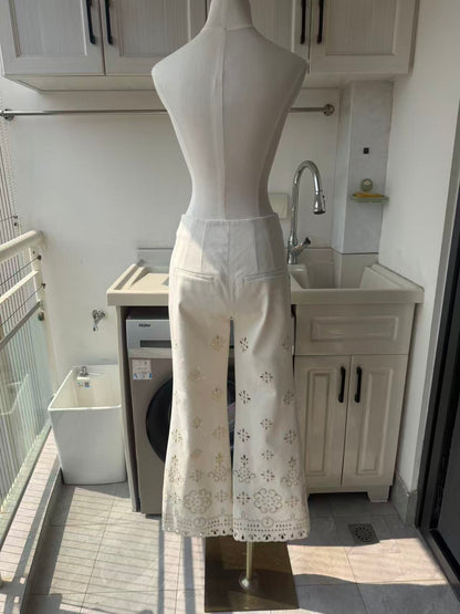 VB Eyelet embroidered Townes vest and komi pants