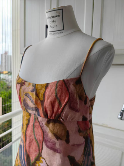 STL Talulah linen cami and mini skirt