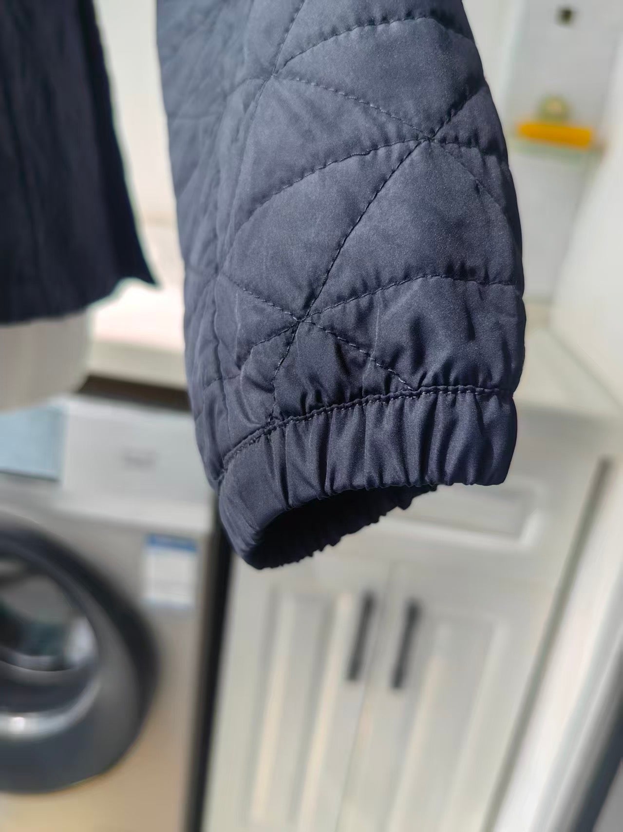 MC Craon Square quilted short padded jacket