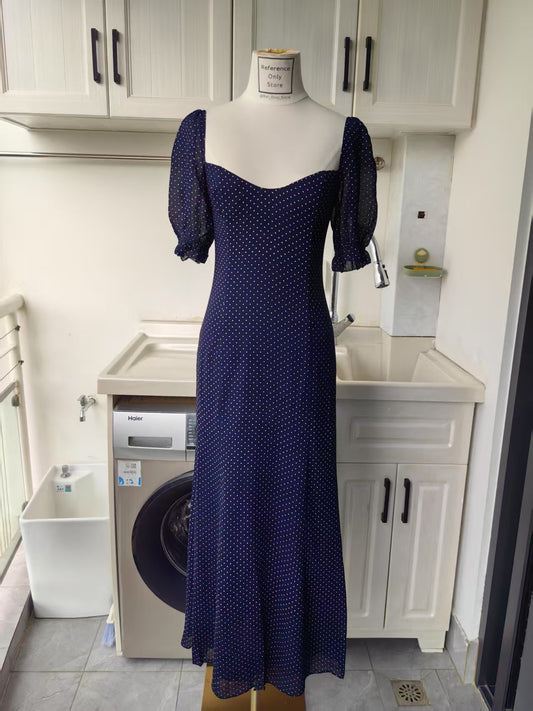 Ref Gloria viscose midi dress in 2 colors