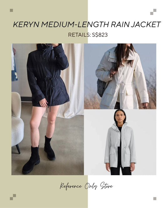MK Keryn medium length rain jacket