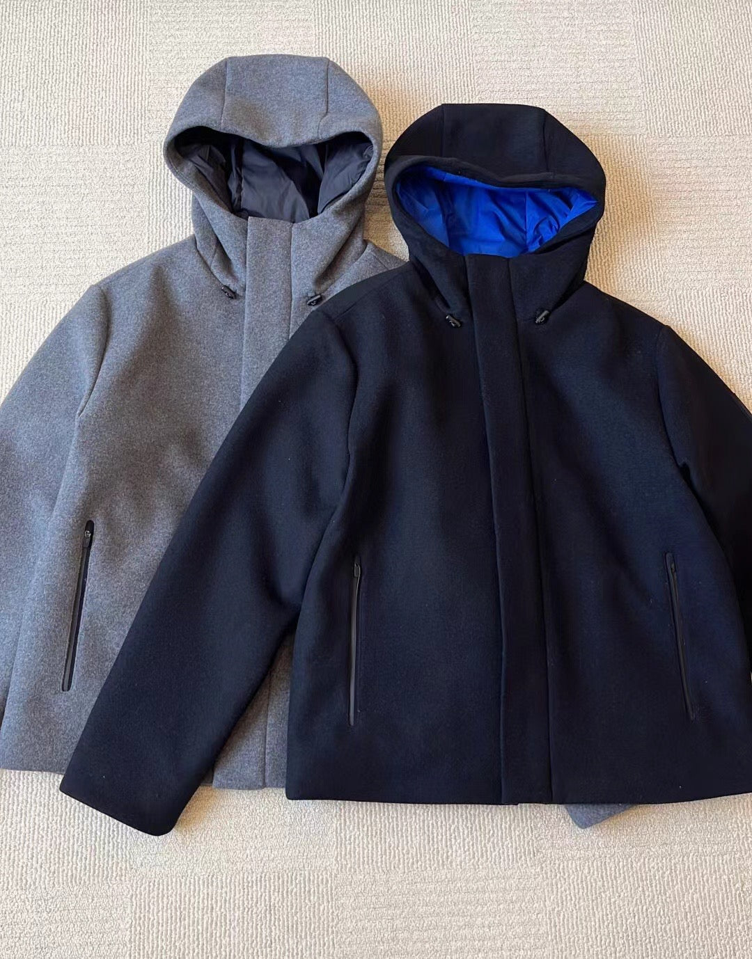 EA Men's wool blend coat jacket