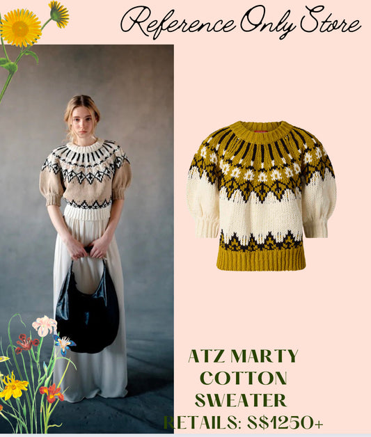 ATZ MARTY COTTON SWEATER