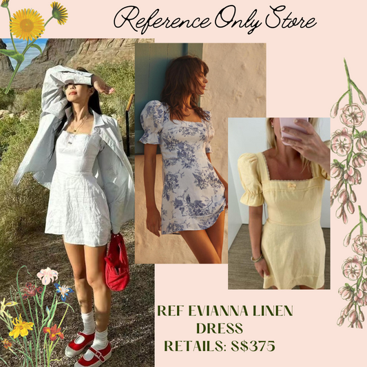 Ref Evianna mini linen dress