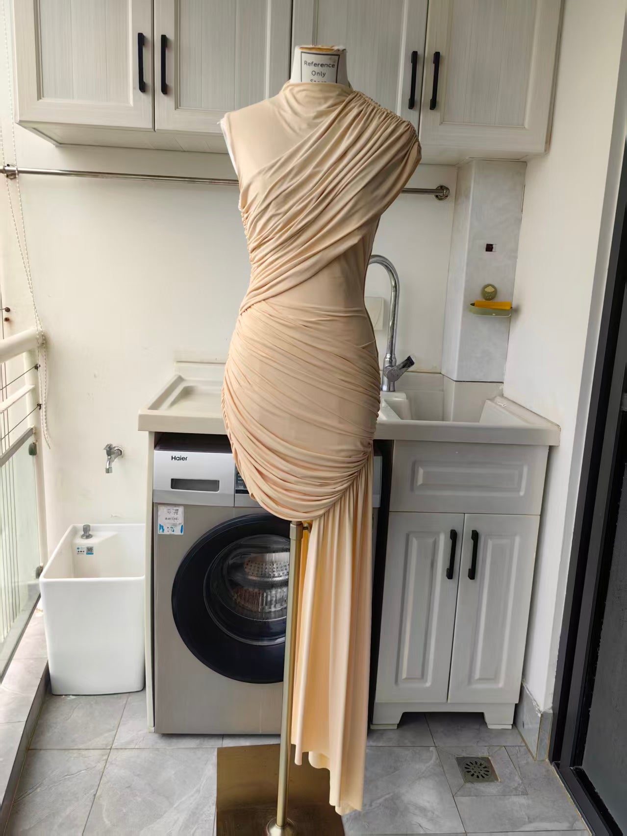 DLV Ravenna Draped Mini Dress in 4 colors