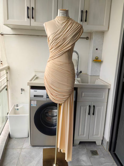 DLV Ravenna Draped Mini Dress in 4 colors