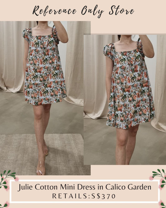 DN Julie Mini Cotton dress in calico garden