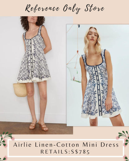 AM Airlie Linen Mini Dress