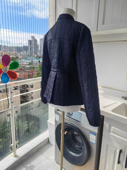 MC Craon Square quilted short padded jacket