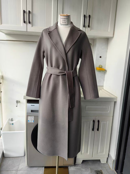 MM Esturia wool broadcloth midi coat in 3 colors