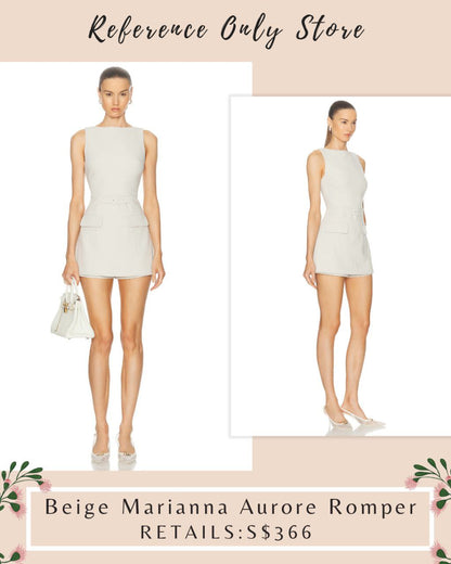 LA Beige Marianna Aurora romper