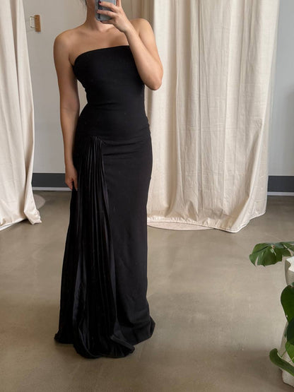 SL Dolly maxi dress in black