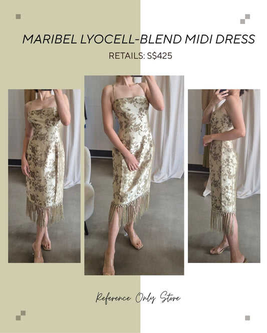 Ref Maribel lyocell midi dress