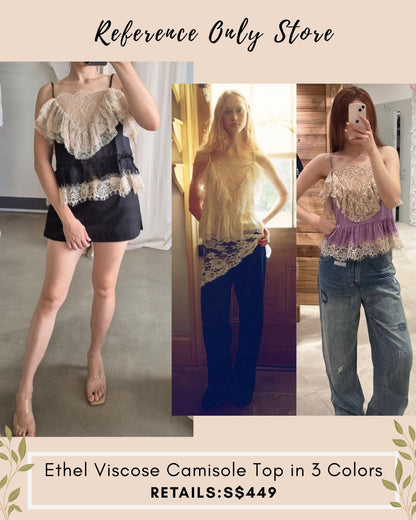 SE viscose camisole in 3 colors
