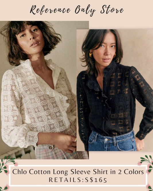 SZ chlo cotton lace shirt
