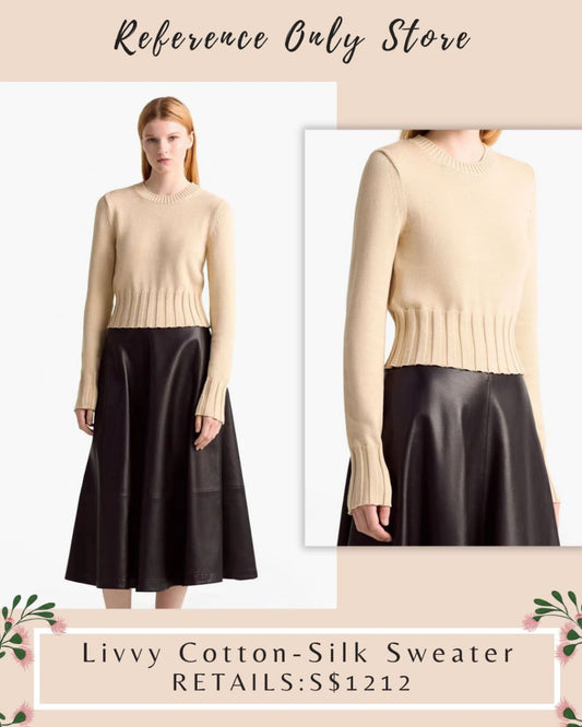ATZ Livvy cotton silk blend sweater