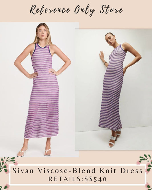 VB Sivan viscose blend midi dress