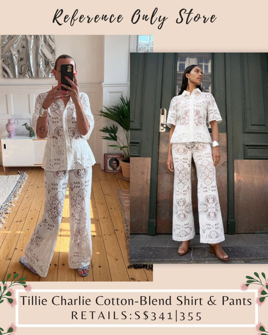 ML Tillie Charlie Cotton Blend Shirt and pants
