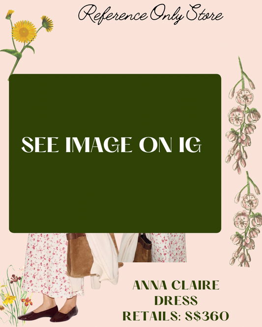 Ref Anna claire midi floral dress