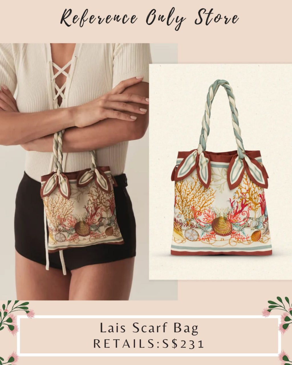 DN lais scarf bag