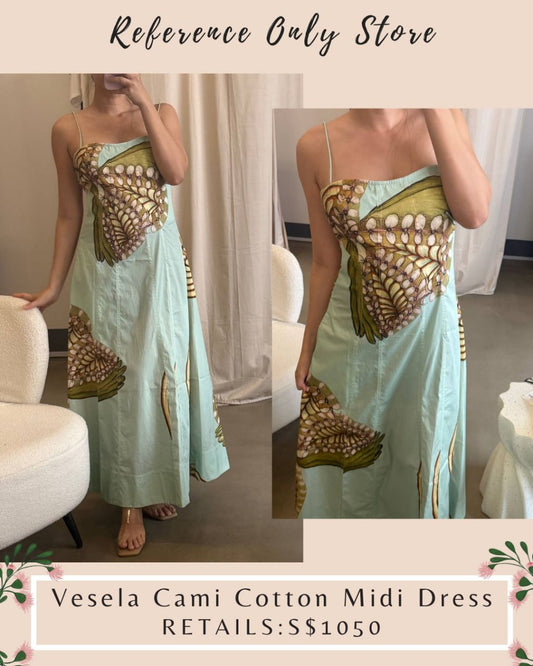 UJ Vesela cami midi dress