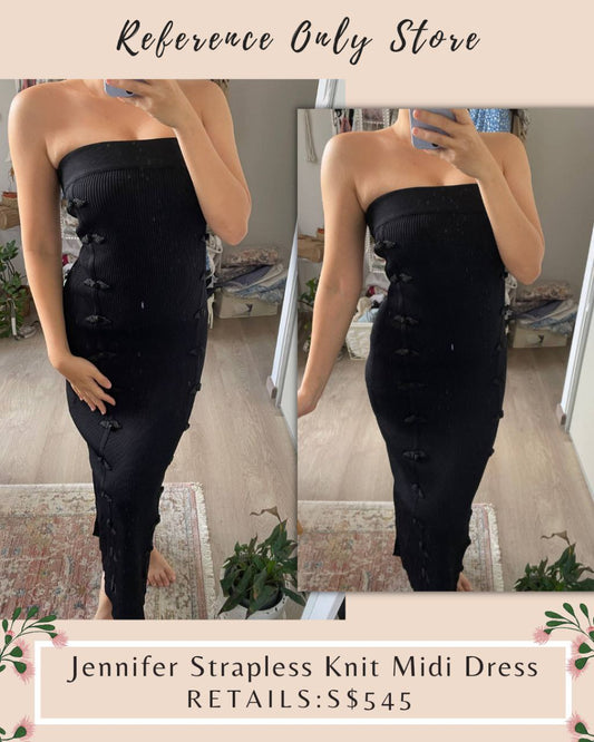SL Jennifer Strapless Knit Dress