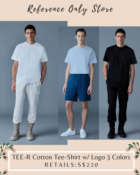 MK Men's Tee-r cotton t shirt with logo
