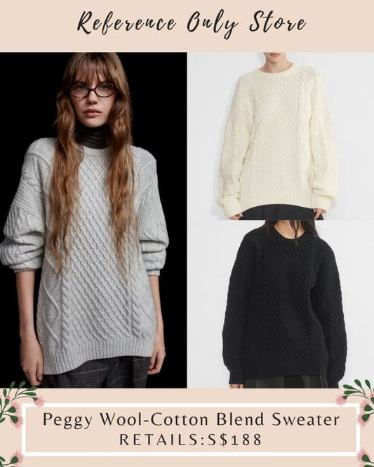 ARZ Peggy wool cotton blend sweater