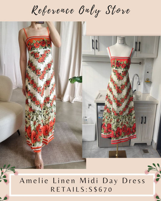 AM Amelie Linen Day Dress