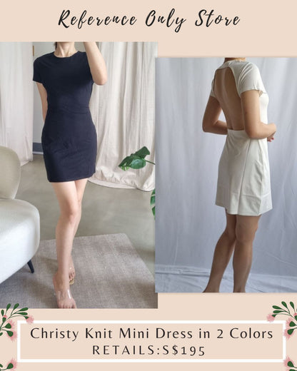 Ref Christy Knit Mini Dress in 2 colors