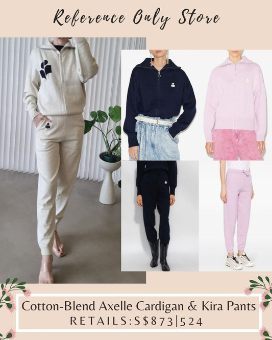 IM Cotton blend Axelle cardigan and Kira pants