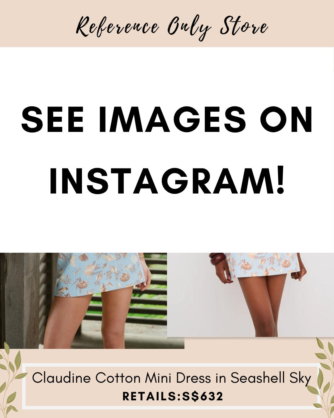 Cc Claudine cotton mini dress seashell
