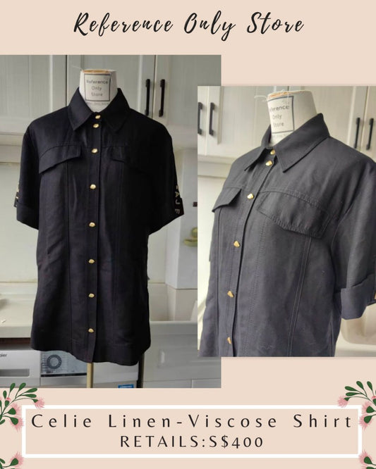 AJ Celie Linen viscose shirt