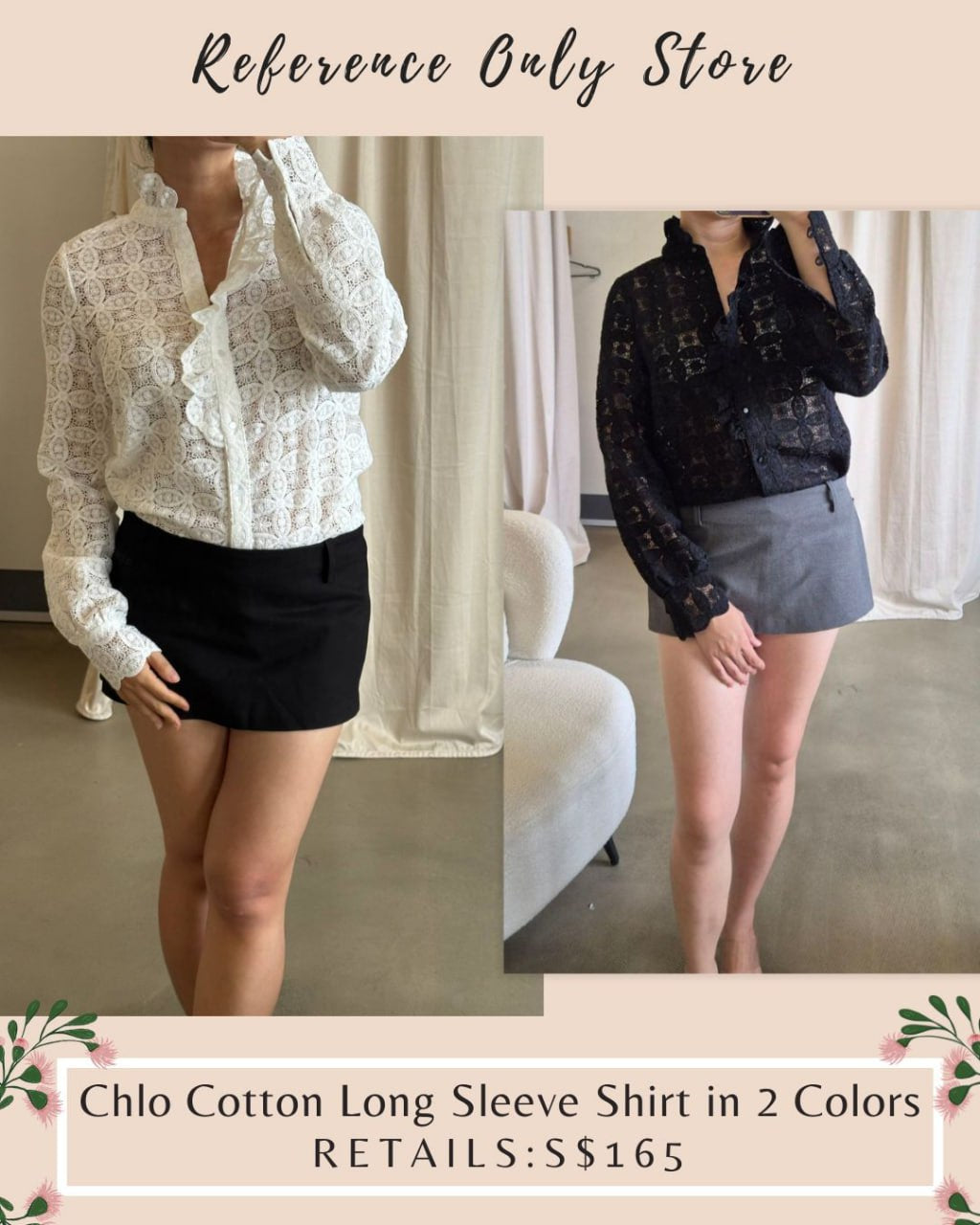 SZ chlo cotton lace shirt