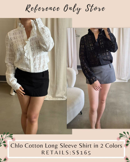SZ chlo cotton lace shirt
