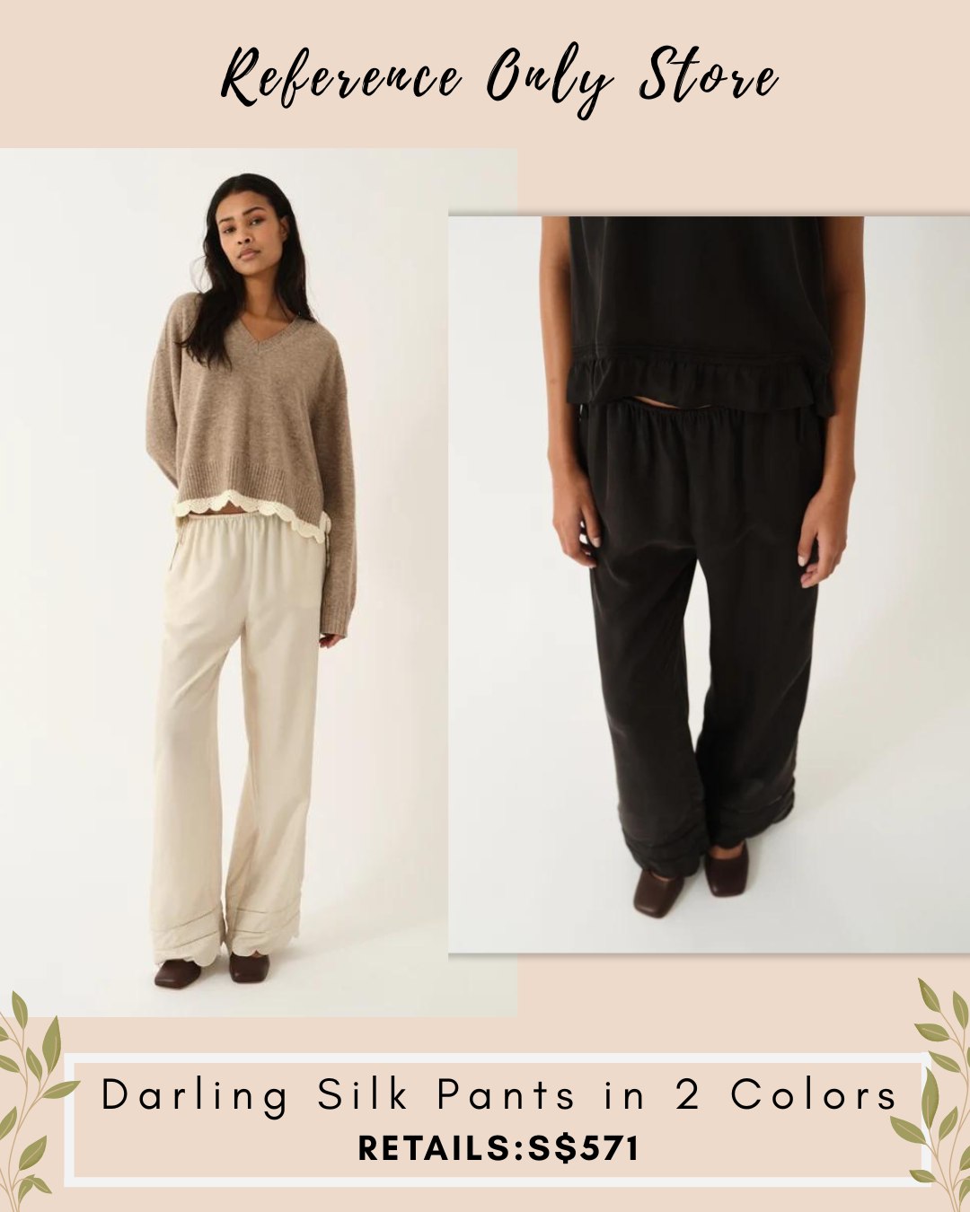 TG Darling Silk Pants