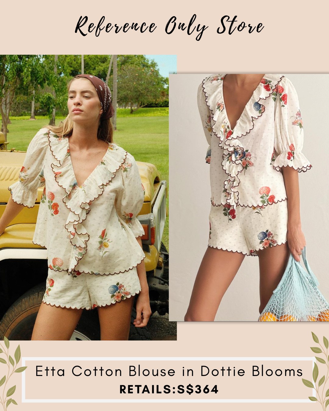 PN Etta cotton blouse