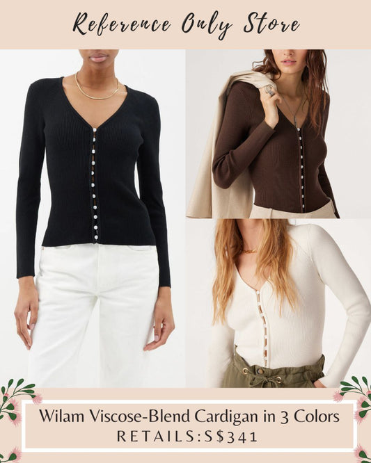 BSH Wilam Viscose Blend Cardigan in 3 colors