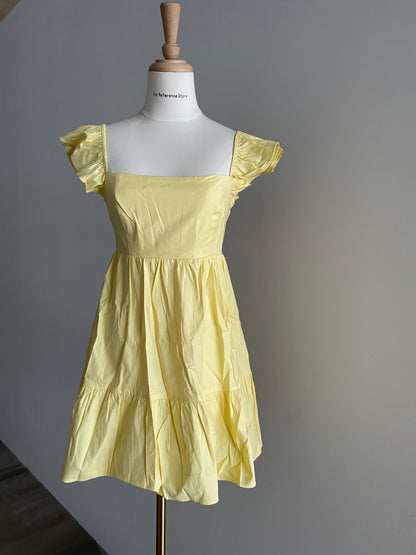 Readystock! Ref Jeune Mini Yellow Dress