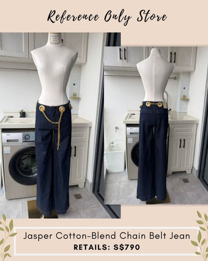 AO Jasper Cotton blend chain belt Jean