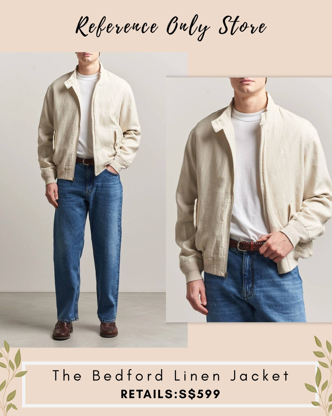 RL Men’s Bedford linen jacket